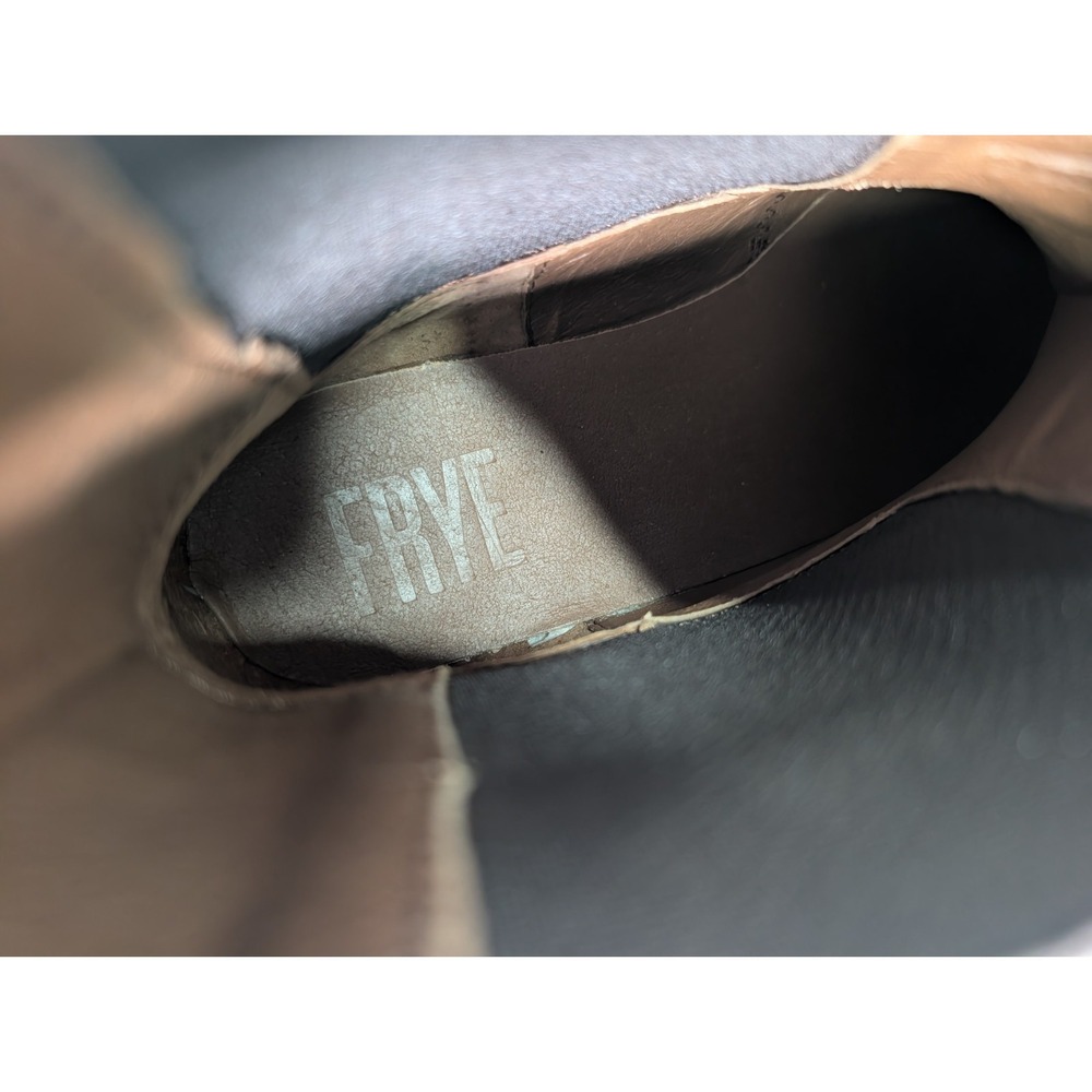 Frye Women's Melissa Double Sole Chelsea Boots Brown Size 9 B - Picture 14 of 15